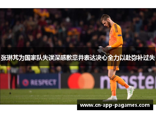 张琳芃为国家队失误深感歉意并表达决心全力以赴弥补过失