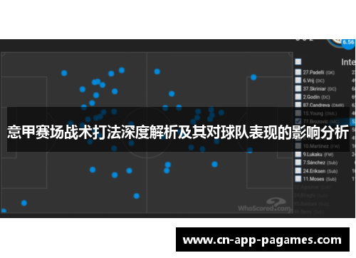 意甲赛场战术打法深度解析及其对球队表现的影响分析